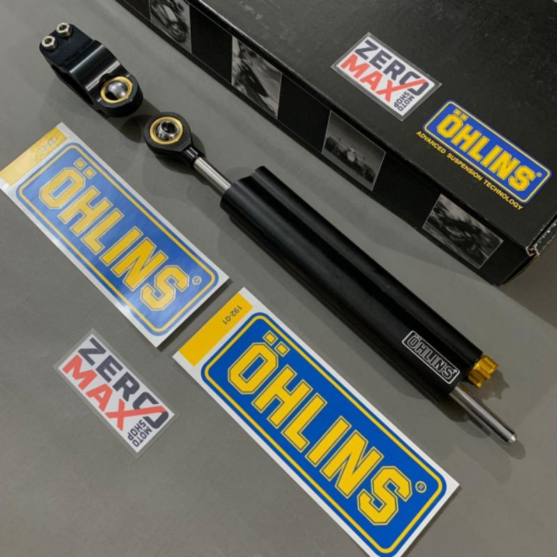 Steering Damper Stabilizer Stang OHLINS ORIGINAL SD007 SD 007 Black 63mm
