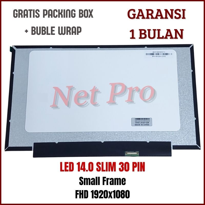 LED LCD LAPTOP ASUS Vivobook A409FJ A409UA A409UJ A409JA A409JB (14.0 INCH 30PIN) FULL HD -NP