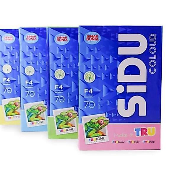 Kertas Hvs Sidu Colour A4/F4 70 Gsm