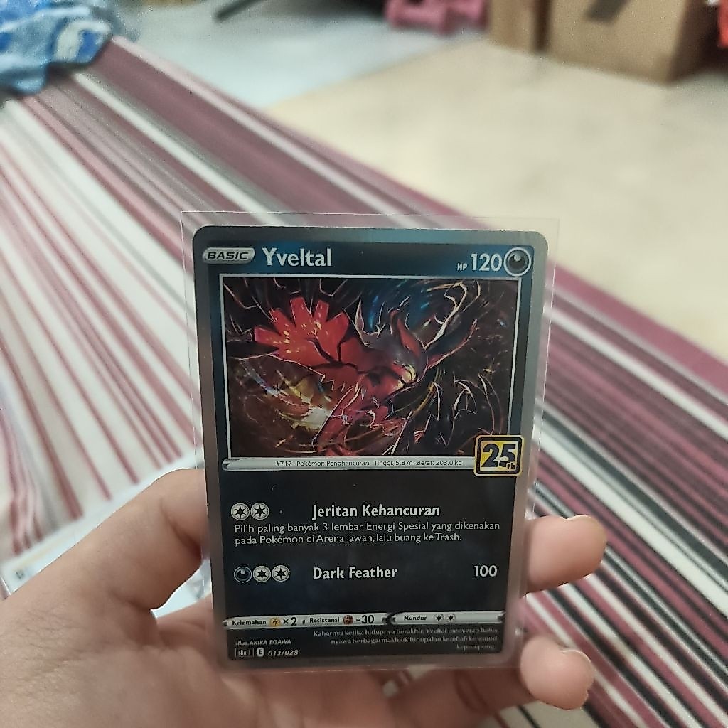 Yveltal 25 TH Ver indo