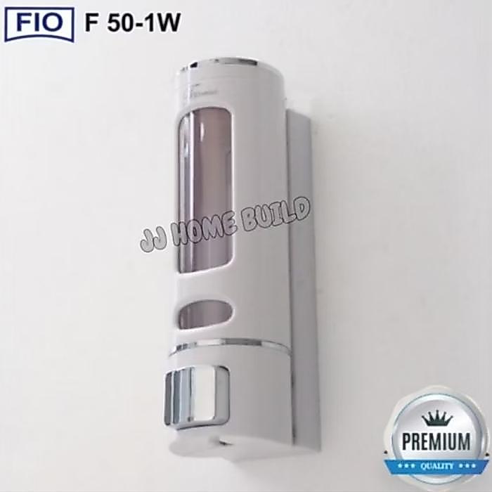 Dispenser Sabun Cair Tempat Sabun Manual 300ml Putih Bahan ABS untuk Kamar Mandi
