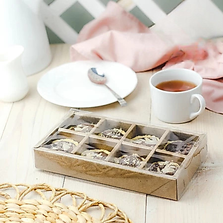 10 Pcs ll Box Kue Pie Dus Kue Pie Kotak Packaging Hampers Kue Pie Mini Isi 8 Box Packaging Hampers K