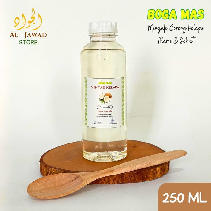 Minyak Goreng Kelapa Murni Sehat BogaMas 1 Liter l Non Kolesterol l COCONUT COOKING OIL [CCO] Najafi