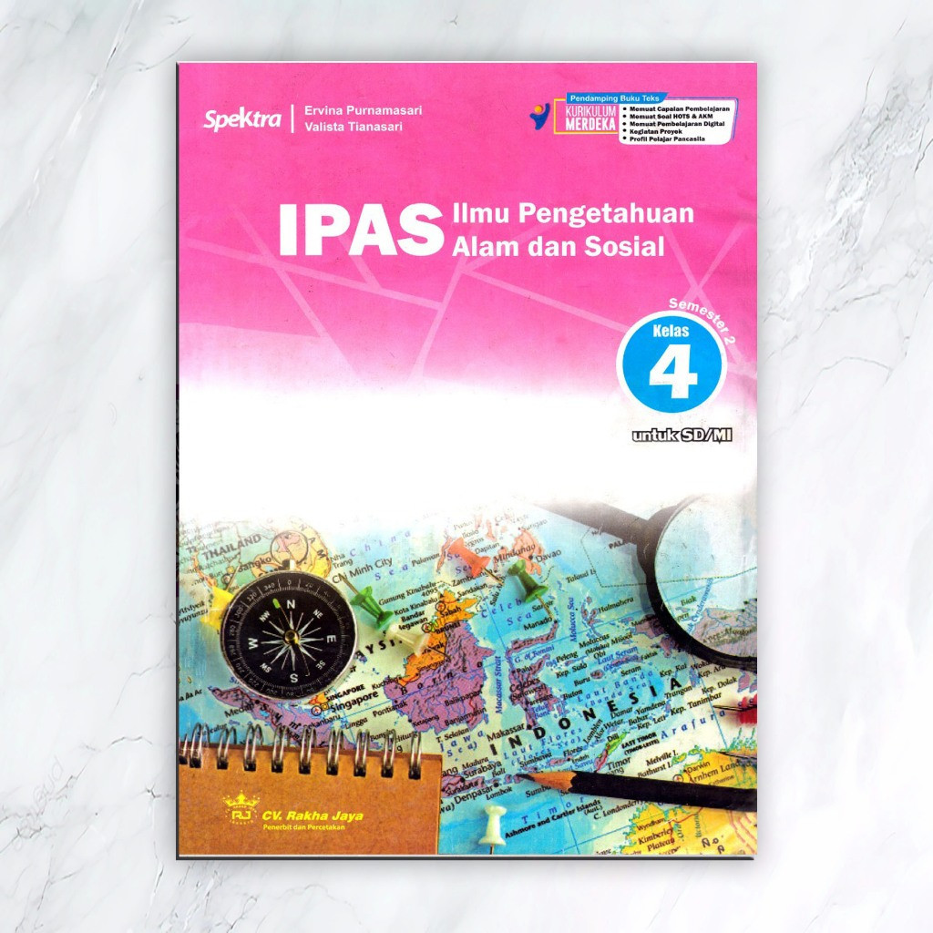 Buku Spektra IPAS kelas 4 semester 2
