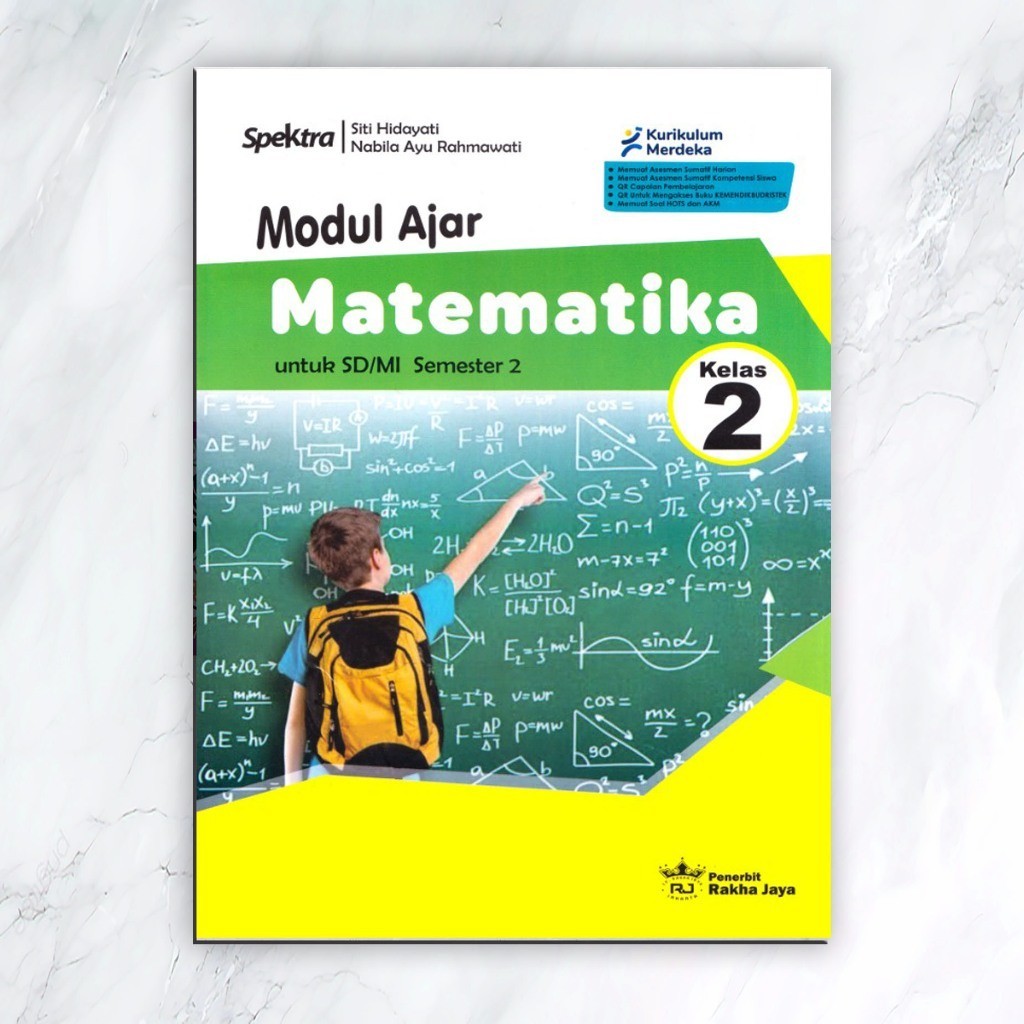 Buku Spektra Modul Ajar Matematika untuk SD/MI Kelas 2 semester 2