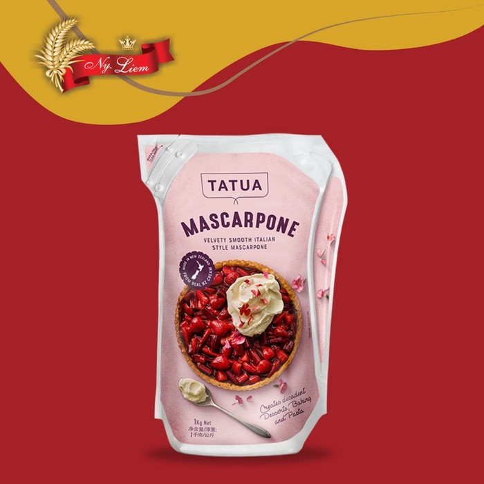 

TATUA Mascarpone 1 kg (GOSEND/GRAB ONLY)