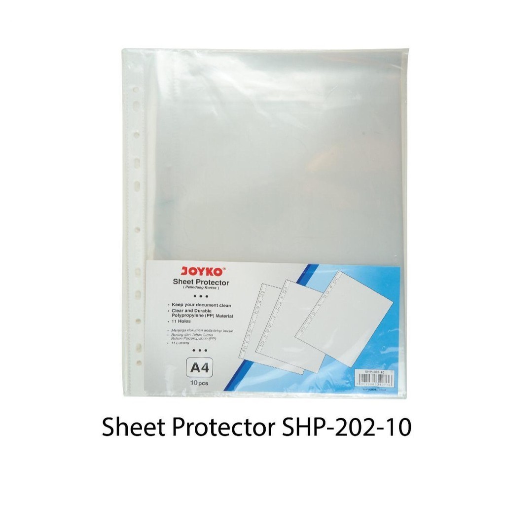 

BPP Sheet Ptotector Pelindung Kertas Shp-202-10 A4
