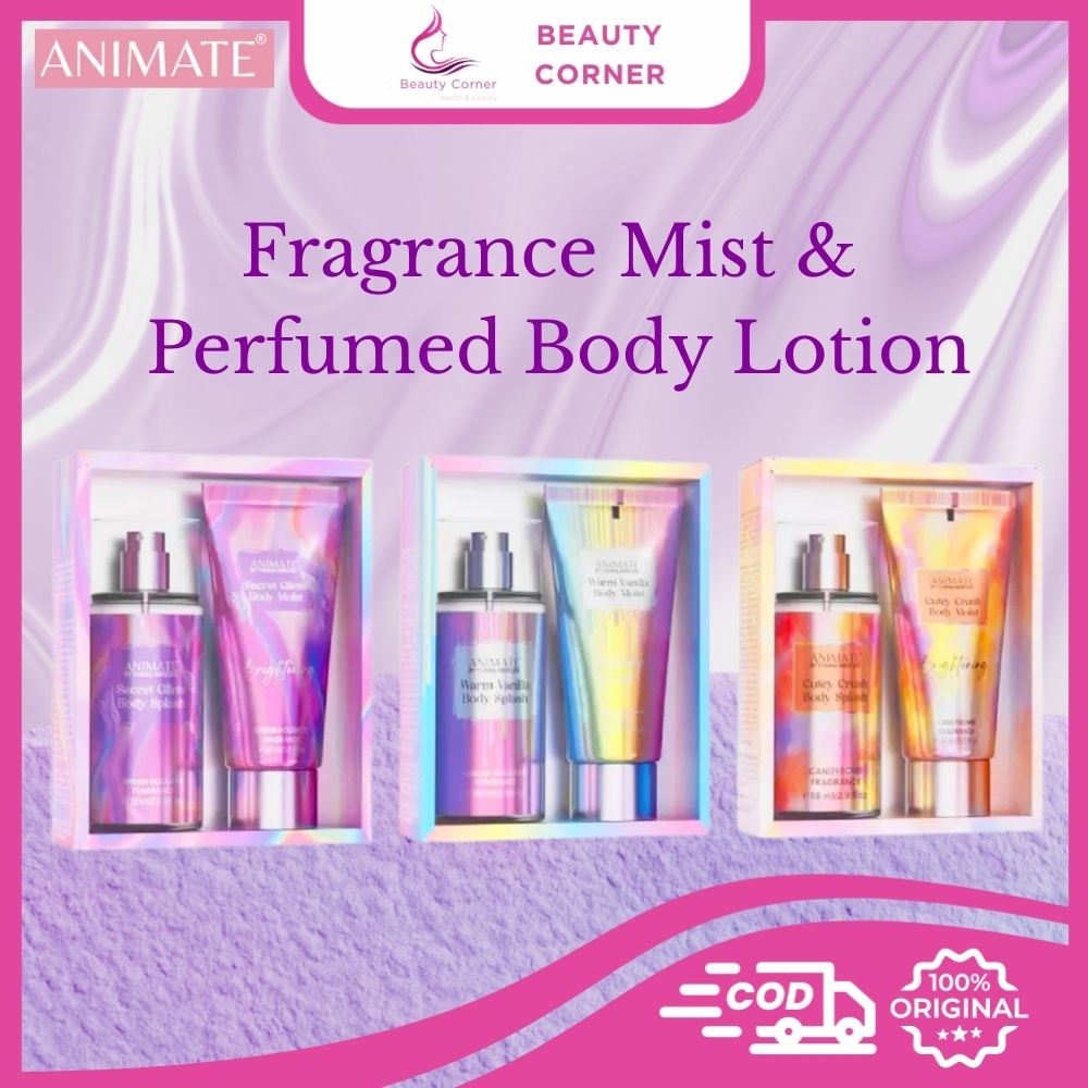 Animate Fragrance Mist & Perfumed Body Lotion Series