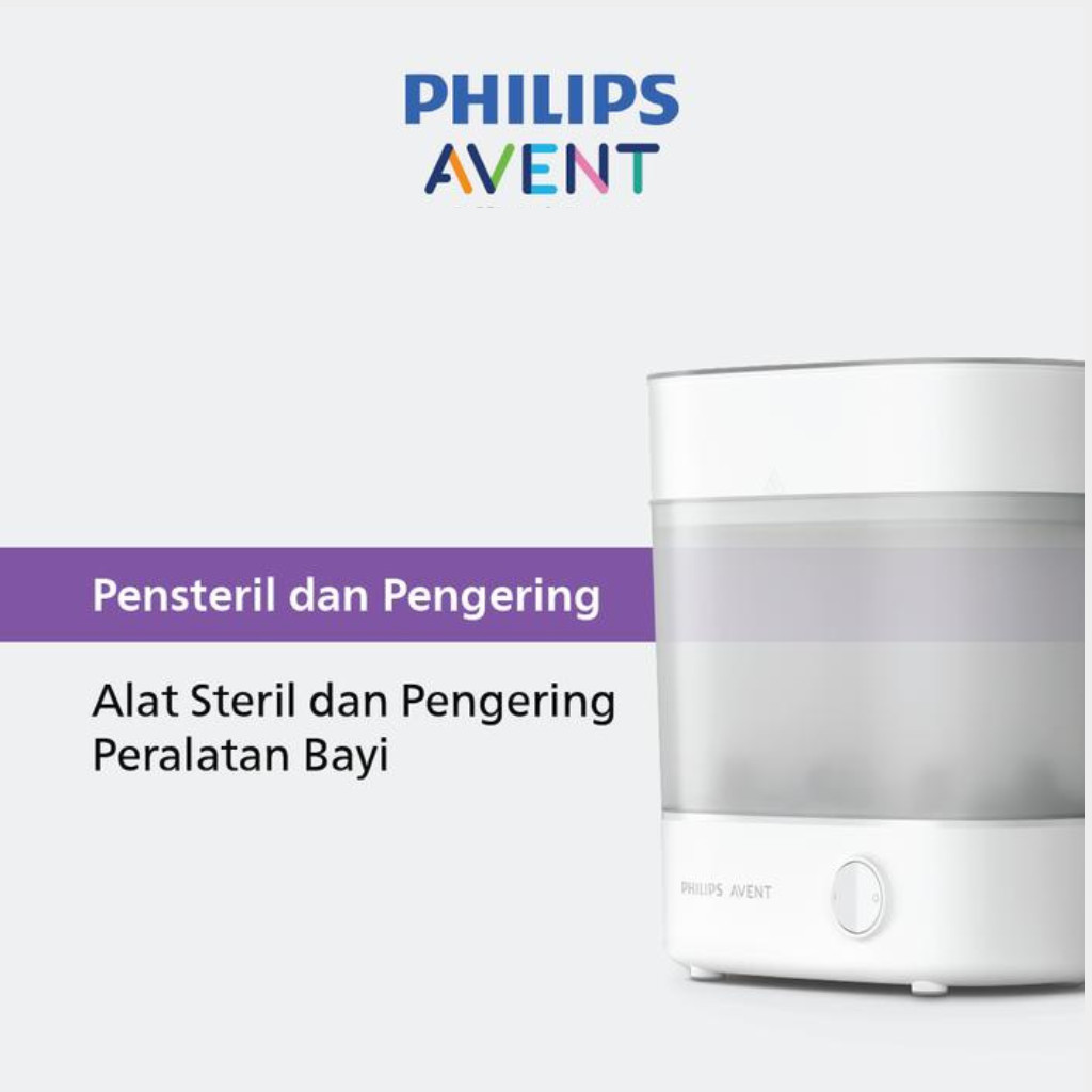 Philips Avent | Sterilizer & Dryer | Alat Steril & Pengering Peralatan Bayi | SCF293/00