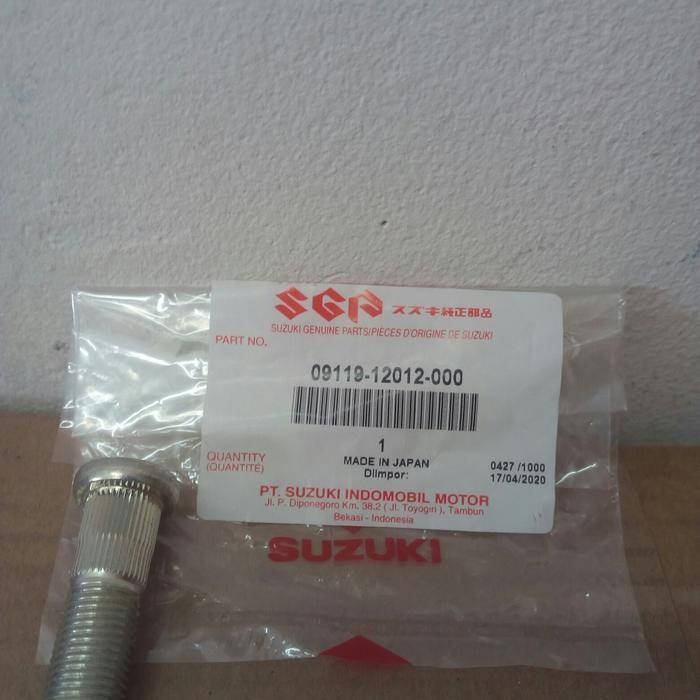 baut roda mobil suzuki ertiga splash wagon r dll (HARGA 1PC)