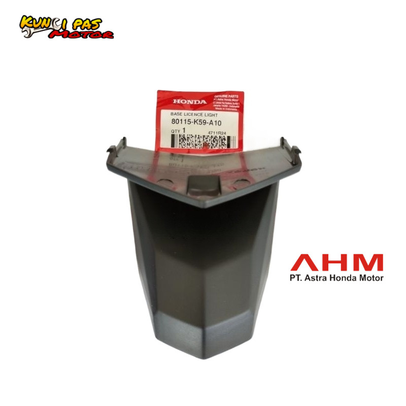 Cover Tutup Lampu Plat Nomor Belakang Base License Light Vario 125-150 Esp LED Old K59 Original Kunc