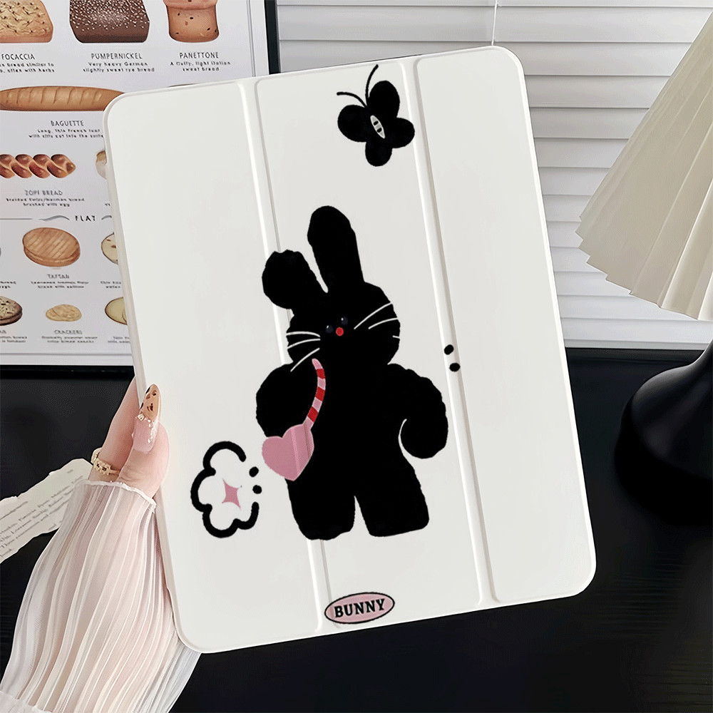Kelinci kecil ala Korea Case tablet Samsung  A8 10.5 inch A9 8.7 inch A9+ 11 inch S6 Lite 10.4 inch 