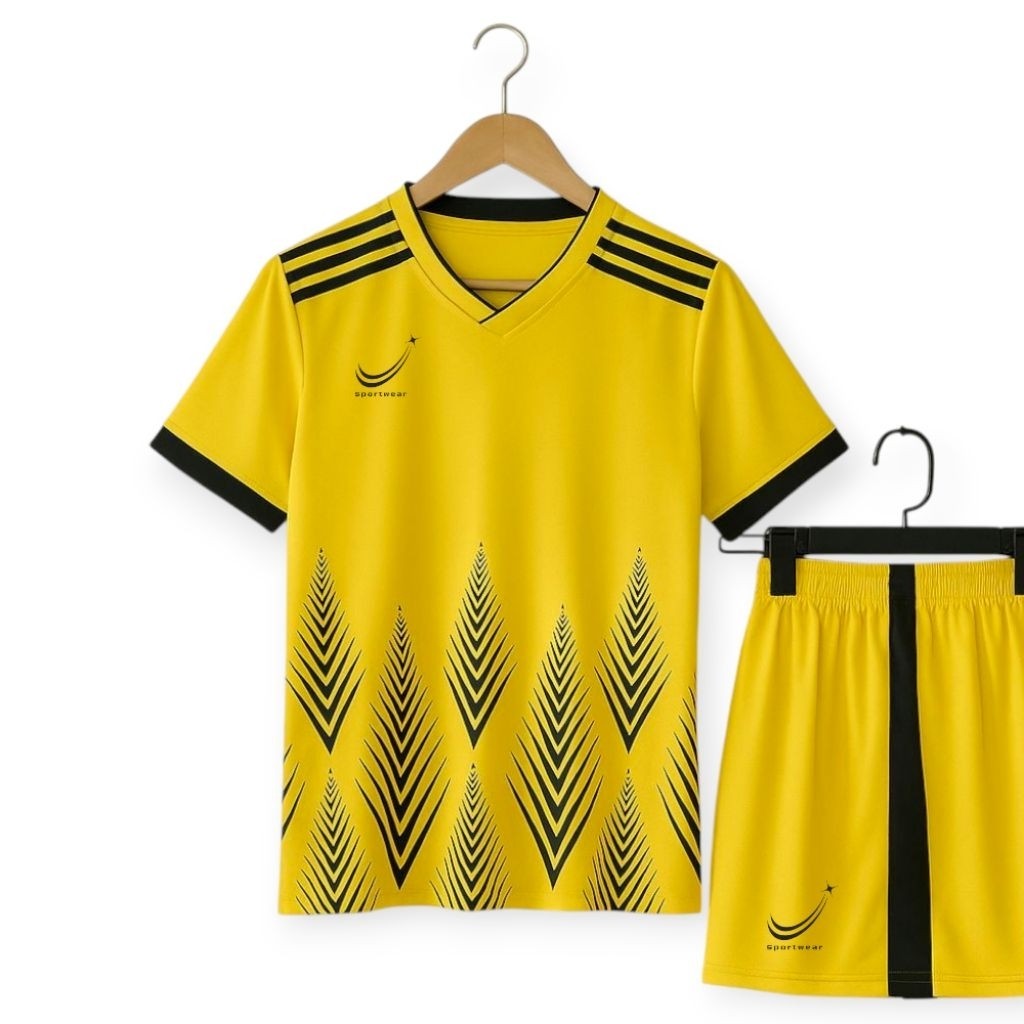 Setelan Jersey  anak  Kaos Futsal Baju Bola Anak kostum Seragam Olahraga Anak SD umur 5- 14 tahun