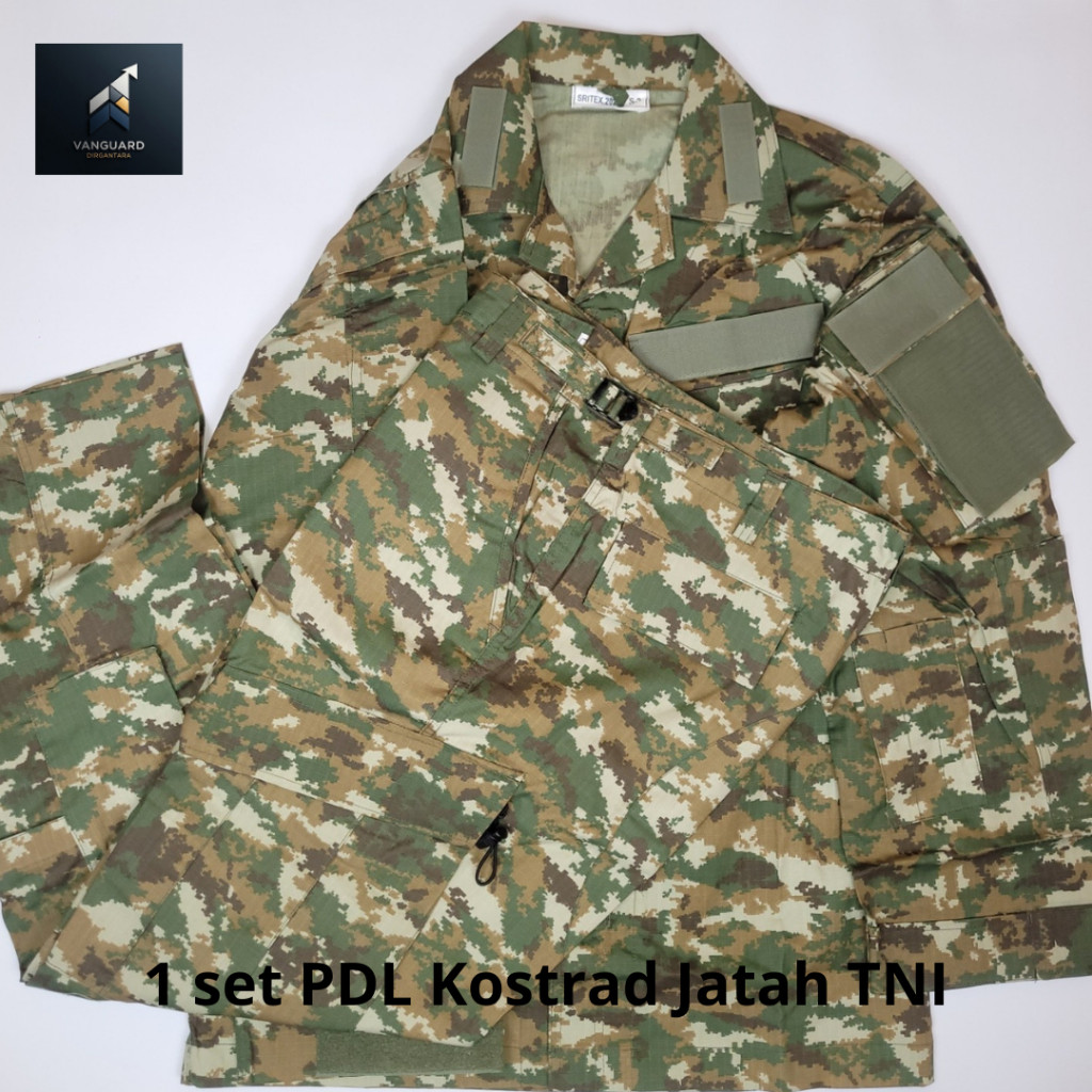 Baju PDL Kostrad Jatah TNI | Celana PDL Kostrad Jatah TNI | Baju PDL Loreng Kostrad Jatah TNI | Baju