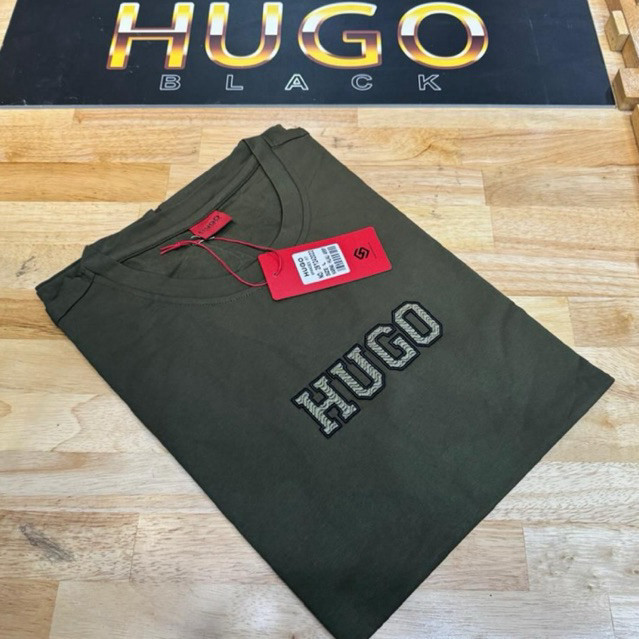 [HUGO]  Baju Kaos Oblong HUGO Selection Original 100%/ Bahan Tebal Premium