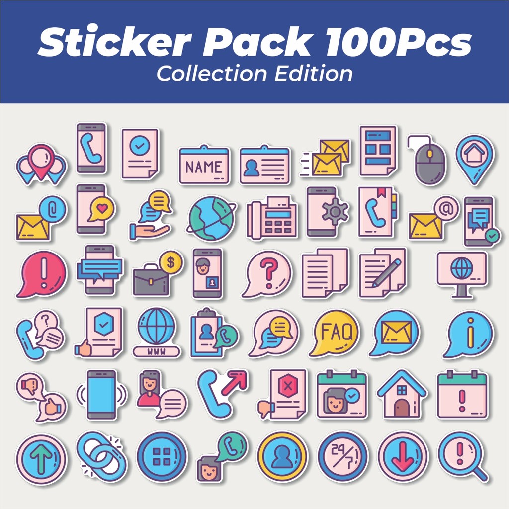 

Hot Stiker Contact us Crayons [Ikon Kontak] Lucu Anti Air Stikers Berperekat Waterproof Sticker Decal Buat Motor Helm Buku Journal Koper Casing HP Laptop Botol Minum