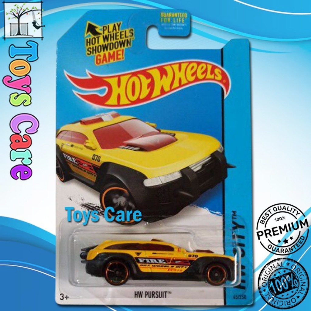 Hot Wheels HW Pursuit Kuning 2013 City