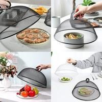 (GA777) TUDUNG SAJI MINIMALIS HITAM BERAGAM UKURAN 28CM 30CM 35CM / Tudung saji stainless Penutup Ma