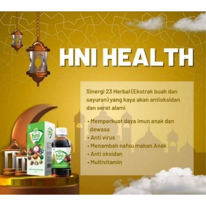 

HNI HEALTH ORI BPOM