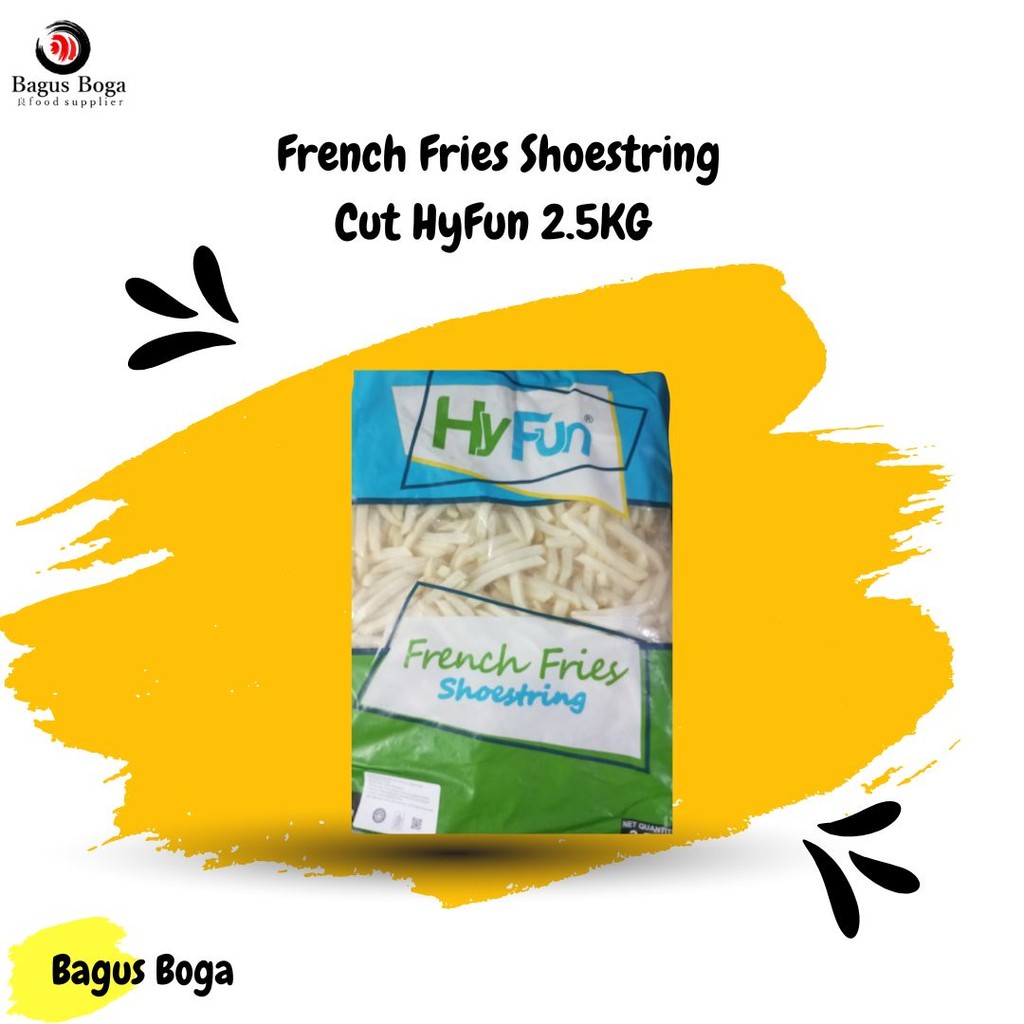 

French Fries Shoestring Cut HyFun 2.5KG