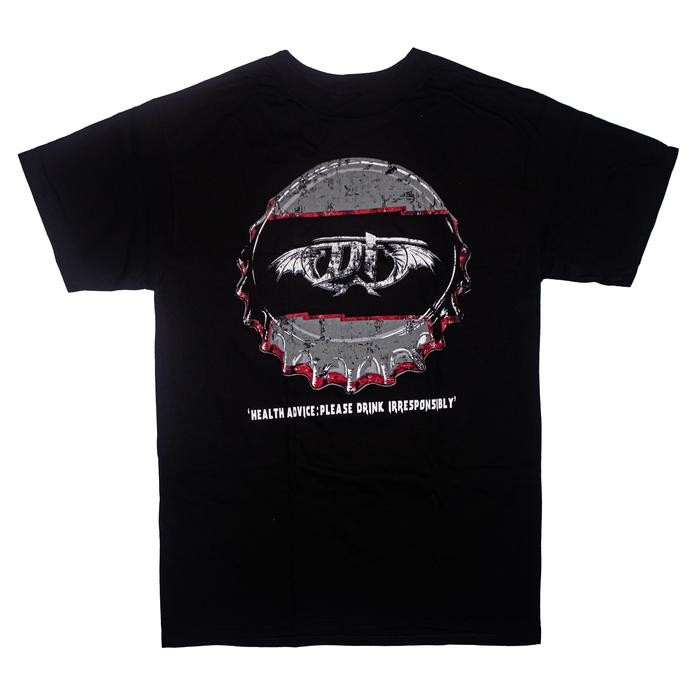 (COD) Kaos Band - Dragonforce Bottle Cap - M