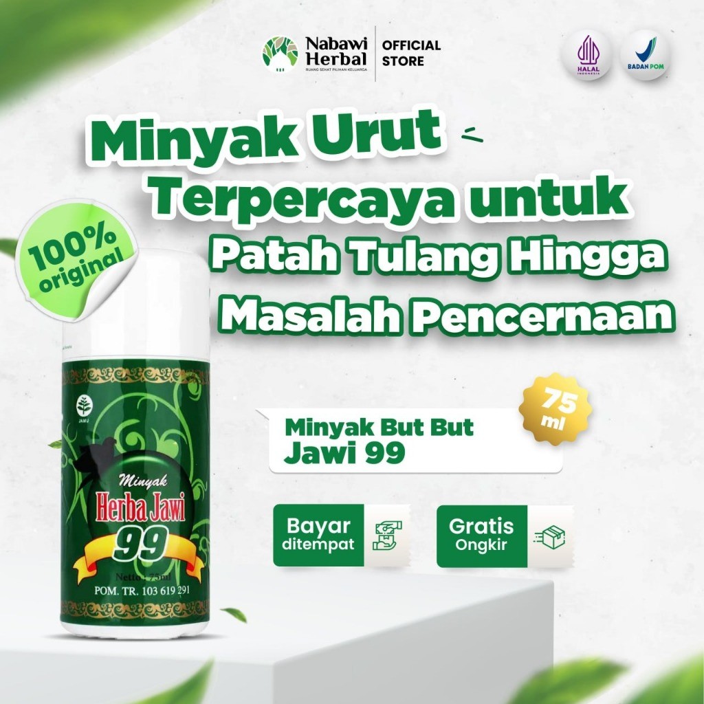 HERBA JAWI 99 - Minyak But But Herba Jawi 99