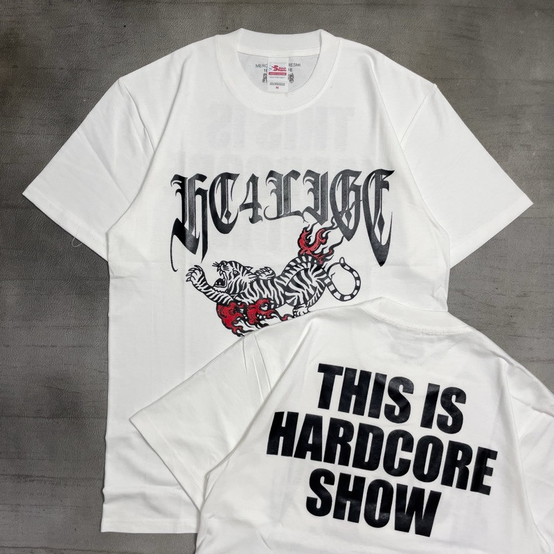 HC4LIFE - This Is Hardcore Show White | Original Merchandise T-Shirt