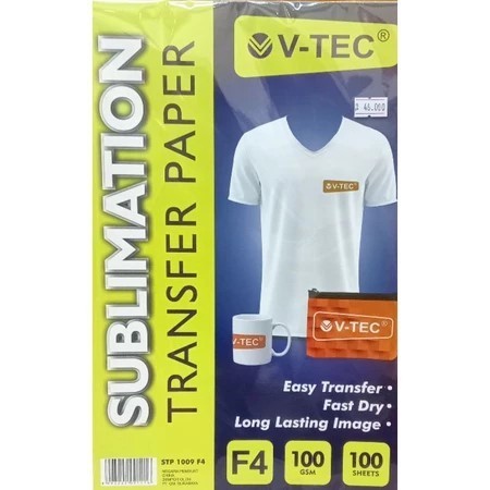 

V-TEC SUBLIMATION PAPER F4 STP 1009