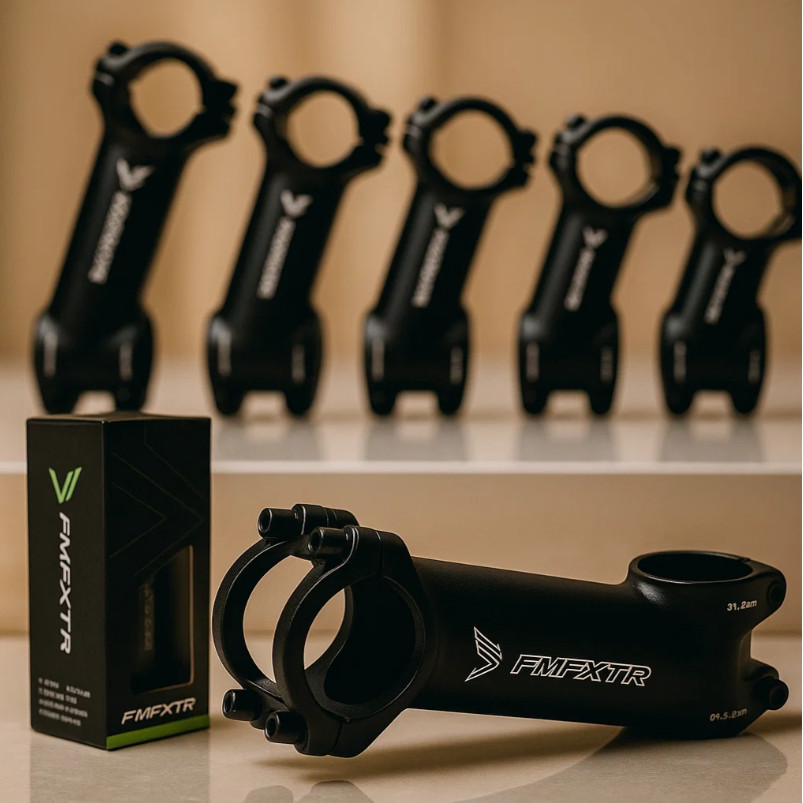 FMFXTR Stem Sepeda Nunduk 17 Derajat Oversize Clamp 31.8mm Panjang 60 70 80 90 100 110mm Stem Alloy 