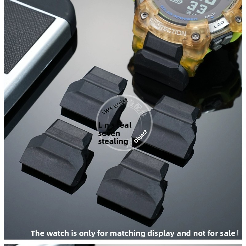 GBD-H1000  Modified W Band Adapter For Casio GBD H1000 gbd h1000 Connector Rubber Strap Genuine lehe