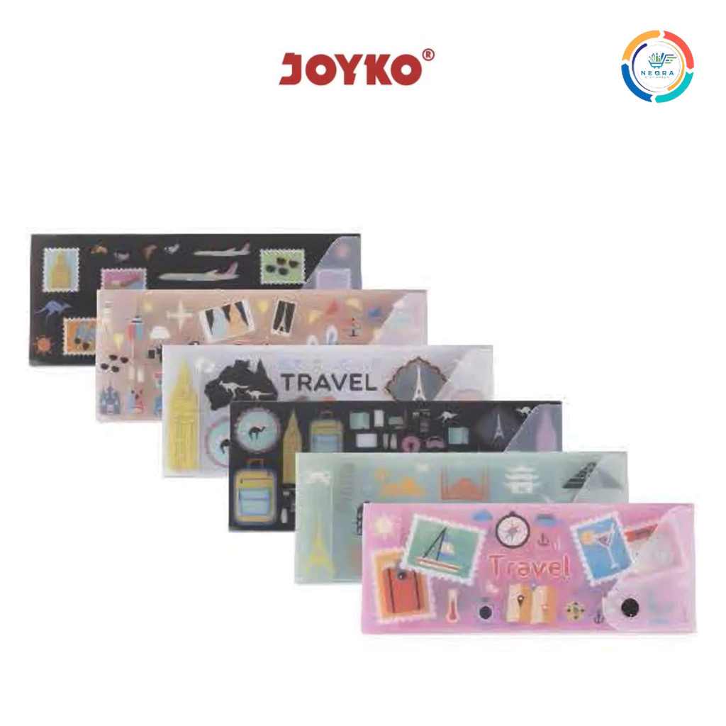 

Joyko Pensil Case/ Kotak Tempat Pensil PC-0719TV TRAVEL @1 Pc