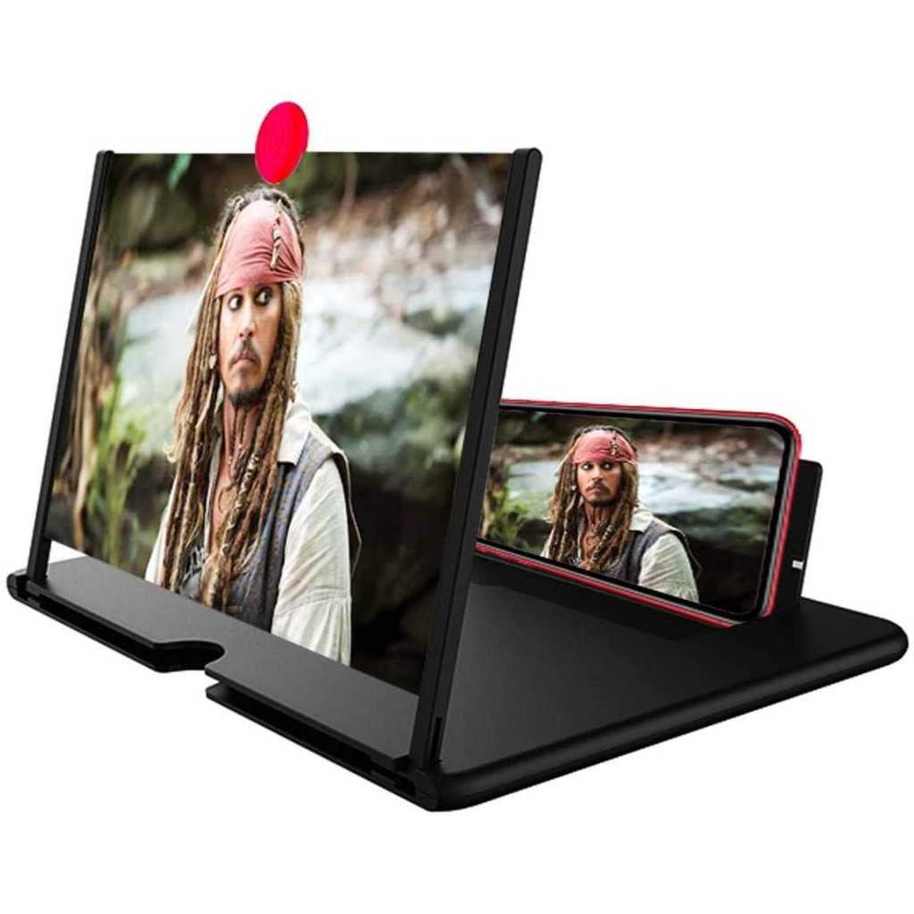 kaca pembesar layar hp 3D HD enlarge screen magnifier android iphone