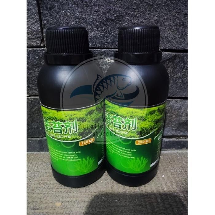 Anti alga import kolam koi / anti alga / anti alga & Moss remover / obat lumut / obat lumut kolam ik