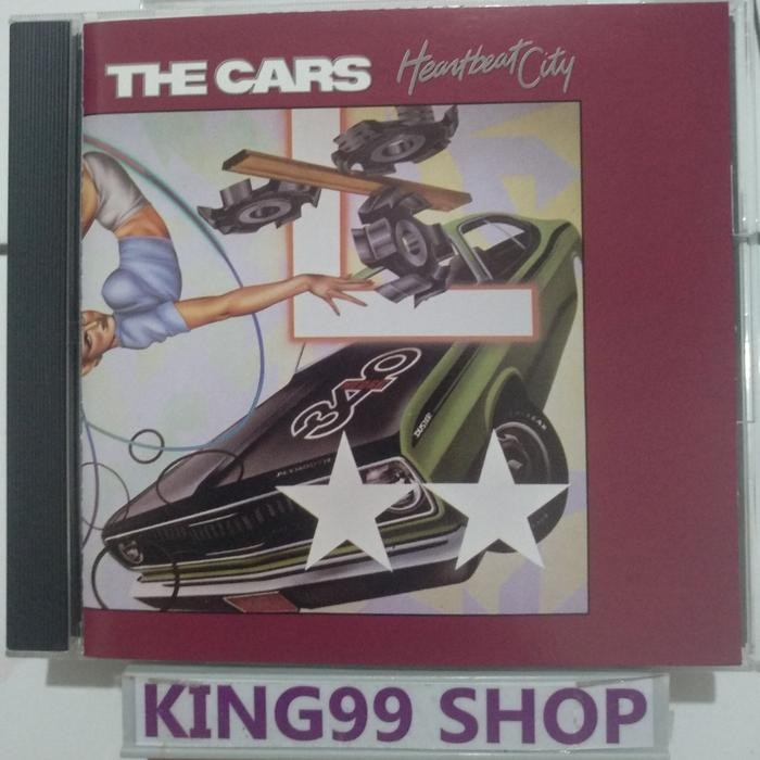 CD THE CARS - HEARTBEAT CITY (1984). ric ocasek duran duran spandau ballet a-ha johnny hates jazz ga