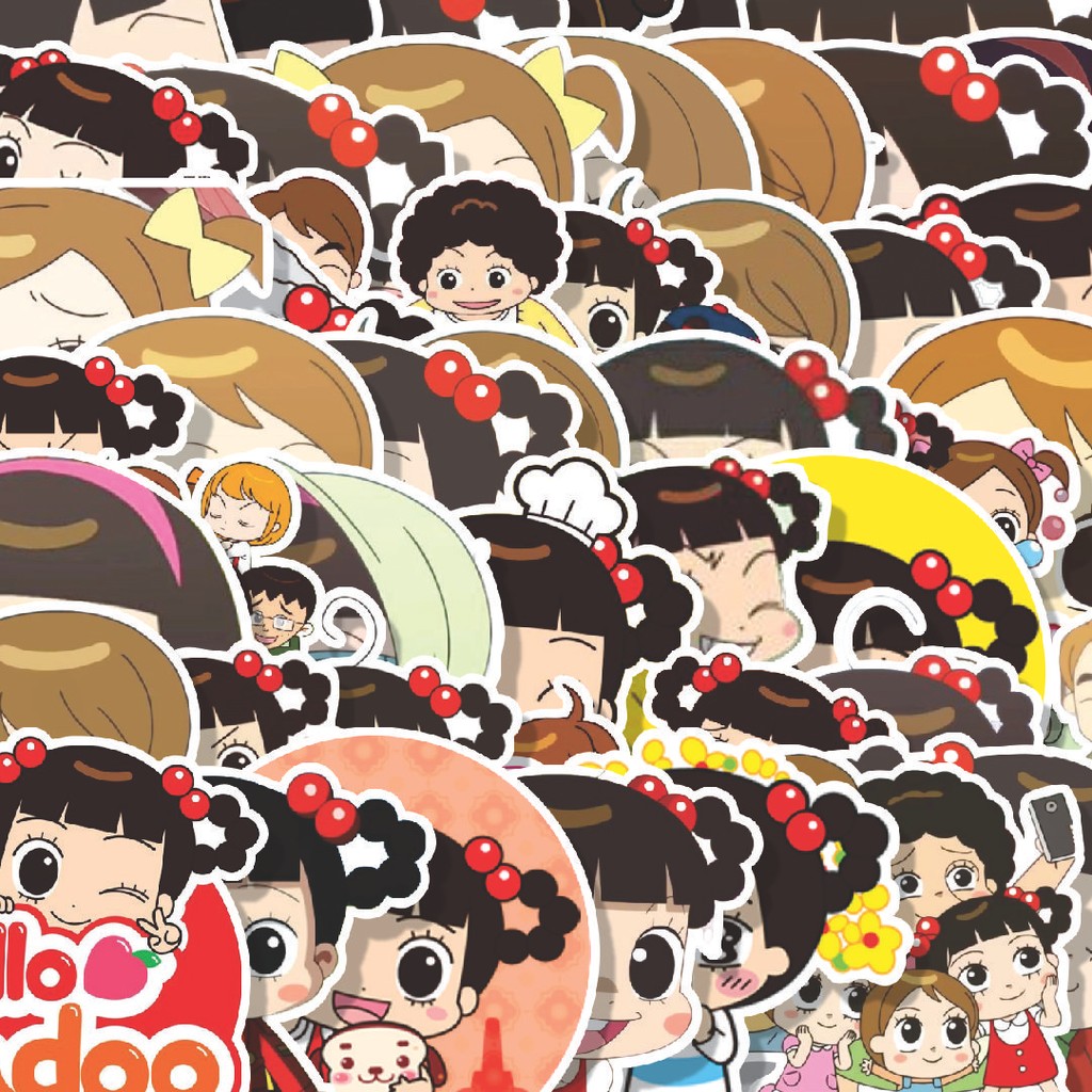 

Stiker Cutting Pack Stiker Kartun Hello Jadoo Isi 100Pcs Series Aesthetic Lucu Keren Untuk Koper Bahan Vynil