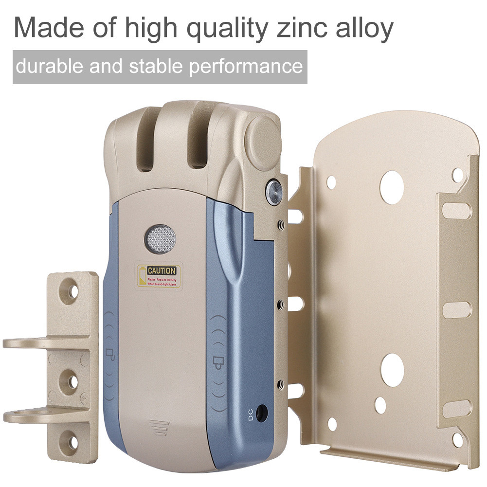 Electronic Lock Invisible Electronic Lock WAFU Wireless Invisible Keyless Electronic Lock Remote Con