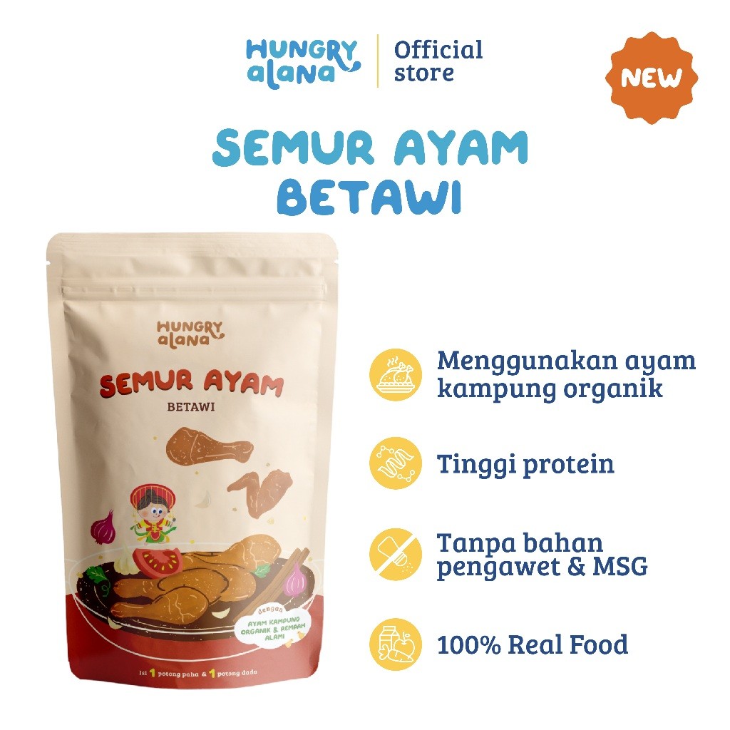 

Hungry Alana - Semur Ayam Betawi - Kids Friendly - Ready To Eat