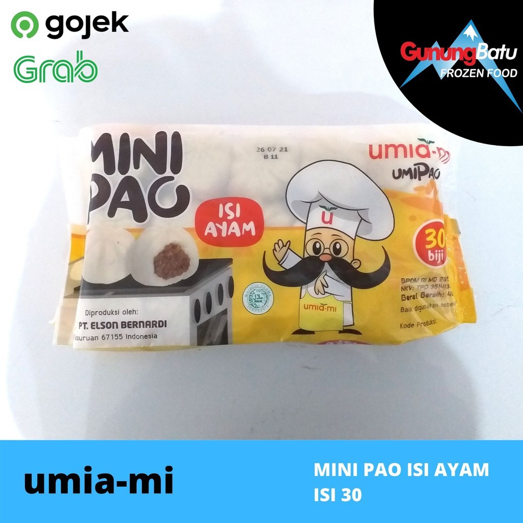 

UMIAMI MINI PAO AYAM ISI 30