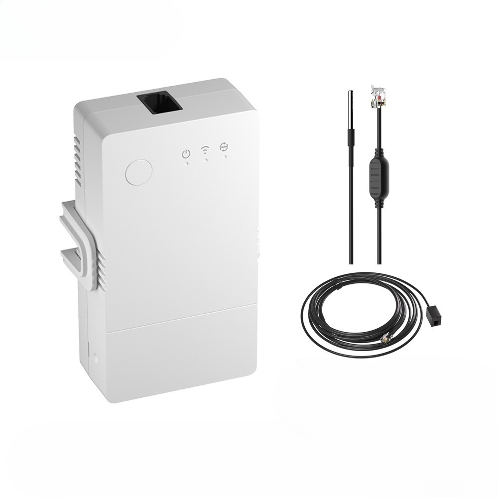 SONOFF TH Origin Wifi Switch Smart Home Controller Temperature Humidity Monitor Switch 20A Max SONOF