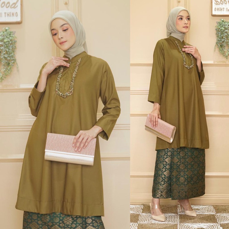 ES.COLD OneSet TUNIK BATU PAYET IMATOYOBO KAMARI//TUNIK BATU PAYETT//TUNIK TOYOBO KAMARI (COD)
