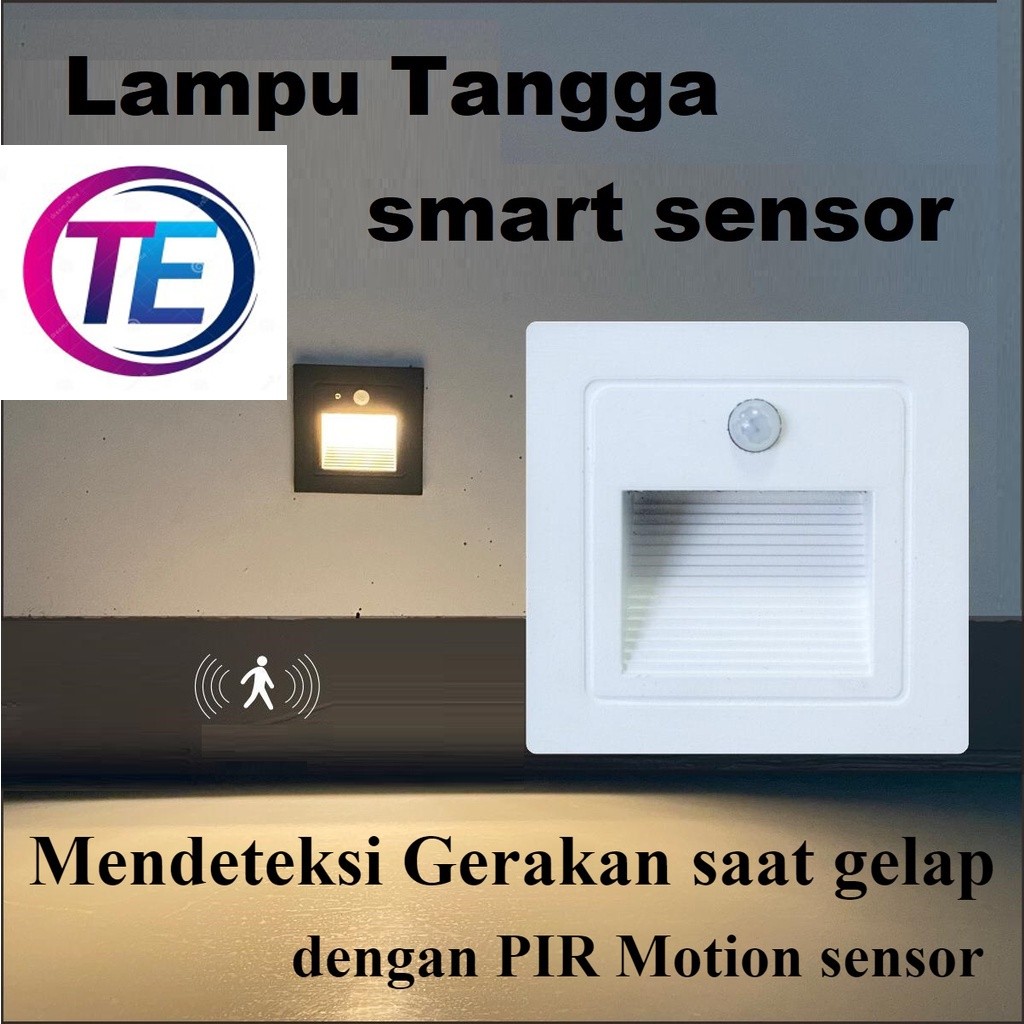 lampu tangga sensor gerak / Lampu Dinding Tangga Sensor Gerak  / Lampu Sensor Tangga LED / Step Ligh