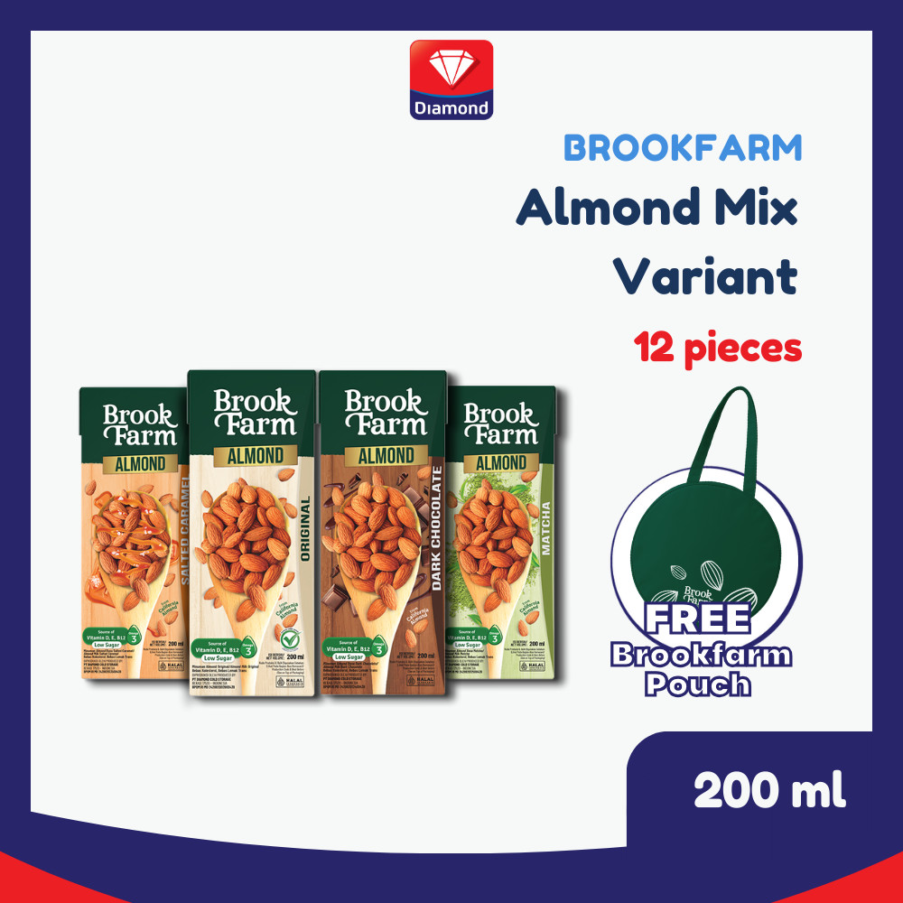 

Brookfarm Susu Almond Mix Varian [12 pcs] + Free Totebag