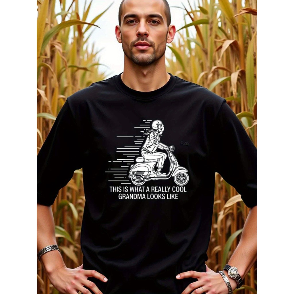 Kaos Kakek Keren - Kaos Pria Tulisan Lucu, Hadiah Ulang Tahun