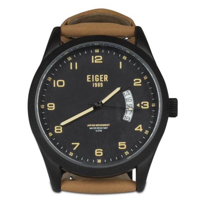 ORIGINAL EIGER VERDON-LAW WATCH BLACK