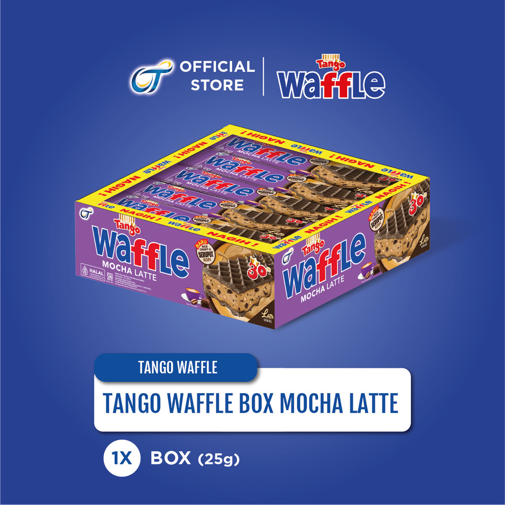 

Tango Waffle Mocha Latte 25 Gram [1 Box isi 12 Pcs]