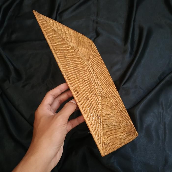 Promo Placemat / Anyaman Rotan / Persegi Panjang / Tatakan Alas Piring Rotan terlaris