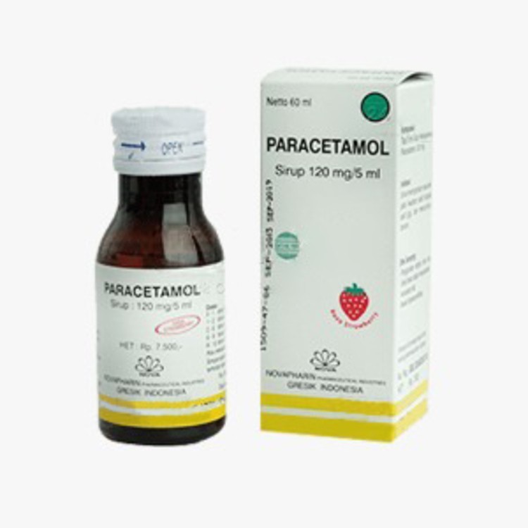 PARACETAMOL SIRUP 60 ML (PARASETAMOL) DEMAM ANAK