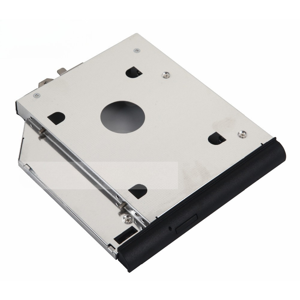 With bezel + Bracket 2nd HDD SSD SATA hard drive Caddy Adapter for HP EliteBook 6930p 8440p 8530p 85