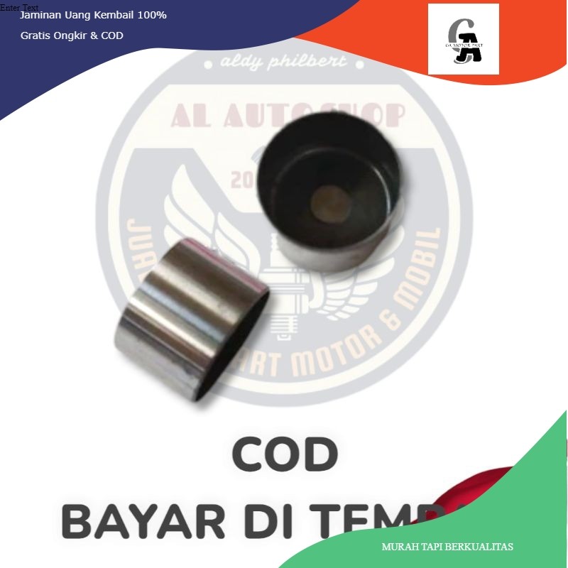 [COD] Tappet tutup topi sim klep sim tapet ukuran 24mm motor R25 MT25 cbr250 ninja fi cb150 old