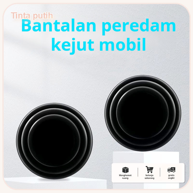 1/4/8/10PCS Bantalan peredam kejut mobil, bantalan peredam kejut pintu mobil, gasket bantalan pereda